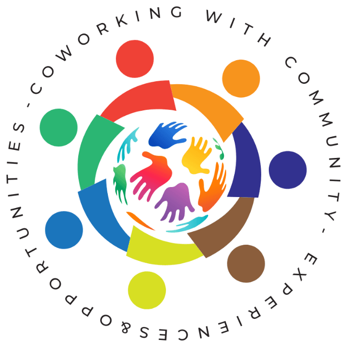 Logo Coworking with Community